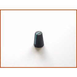 Ручка для потенциометра серая с синей полосой, D=13.5, H=20mm, оптом от 100 шт.