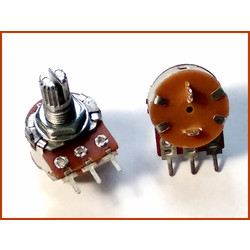Переменный резистор 5kOm с выключателем (B5K) Mono L=15mm оптом от 10 штук